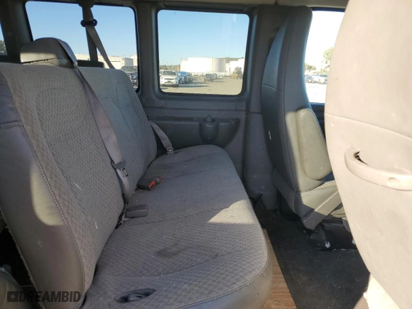 2012 Chevrolet Express Passenger 1LT with VIN 1GAZG1FA6C1128811, listed as a Copart auction lot 89376155 with 165,888 mi miles and Salvage Title. Bid and sale history available at carsss.com. Image 12.