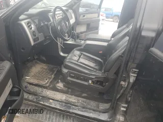 2013 Ford F-150 XL with VIN 1FTFW1ET4DKF46019, listed as a Copart auction lot 48988855 with 170,141 mi miles and Salvage Title. Bid and sale history available at carsss.com. Image 7.