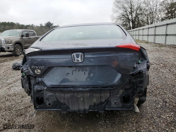 2020 Honda Civic Sedan LX with VIN 2HGFC2F66LH601410, listed as a Copart auction lot 45455715 with 59,482 mi miles and Salvage Title. Bid and sale history available at carsss.com. Image 6.