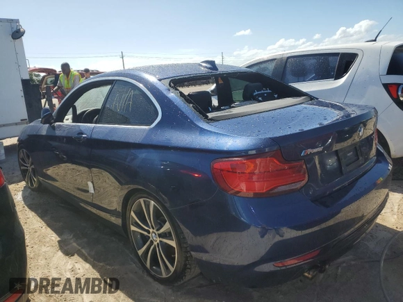 2018 BMW 2 Series 230i with VIN WBA2J1C5XJVB98643, listed as a Copart auction lot 77137724 with 0 mi miles and Non Repairable. Bid and sale history available at carsss.com. Image 2.