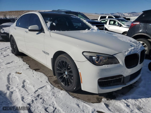 2012 BMW 7 Series 750i xDrive with VIN WBAKC6C5XCC396061, listed as a Copart auction lot 89175655 with 108,092 mi miles and Clean Title. Bid and sale history available at carsss.com. Image 4.