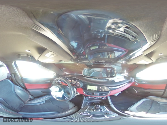 2017 Alfa Romeo Giulia Quadrifoglio with VIN ZARFAEAV7H7544809, listed as a Copart auction lot 48929014 with 45,422 mi miles. Bid and sale history available at carsss.com. Image 13.