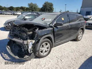 2018 GMC Terrain SLE with VIN 3GKALMEV5JL341961, listed as a Copart auction lot 51704785 with 0 mi miles and Salvage Title. Bid and sale history available at carsss.com. Image 1.