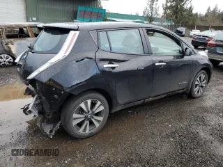 2017 Nissan LEAF SL with VIN 1N4BZ0CP1HC302548, listed as a Copart auction lot 78497793 with 23,375 mi miles. Bid and sale history available at carsss.com. Image 3.