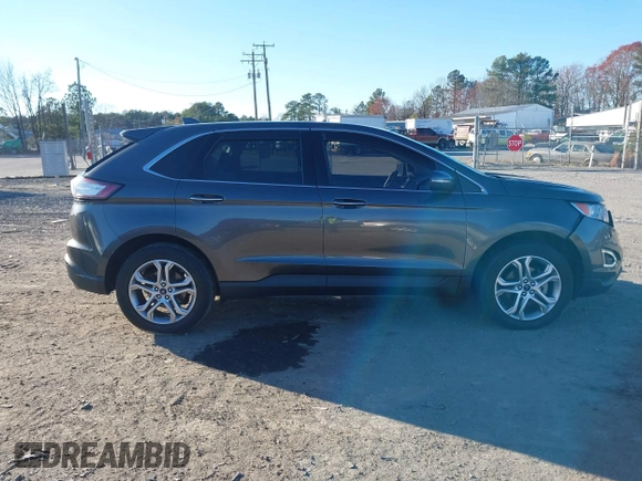 2016 Ford Edge Titanium with VIN 2FMPK3K92GBB99627, listed as a IAAI auction lot 41032729 with 122,110 mi miles. Bid and sale history available at carsss.com. Image 14.