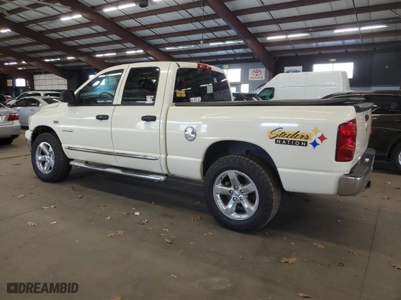 2008 Dodge Ram 1500 Laramie with VIN 1D7HU18238J231490, listed as a Copart auction lot 80891254 with 196,961 mi miles and Clean Title. Bid and sale history available at carsss.com. Image 2.