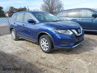 2017 Nissan Rogue SV with VIN 5N1AT2MV2HC797399, listed as a IAAI auction lot 41743488 with 164,263 mi miles. Bid and sale history available at carsss.com. Image 1.