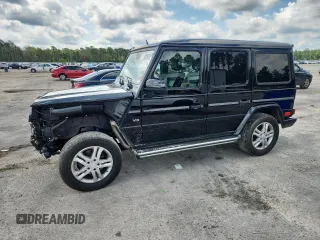 2013 Mercedes-Benz G 550 with VIN WDCYC3HF7DX211059, listed as a Copart auction lot 62735085 with 93,495 mi miles and Salvage title. Bid and sale history available at DreamBid. Image 1.