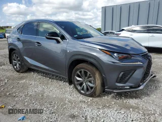 2021 Lexus NX 300 F Sport with VIN JTJSARBZ3M2200206, listed as a Copart auction lot 52511245 with 34,266 mi miles and Non repairable. Bid and sale history available at DreamBid. Image 4.