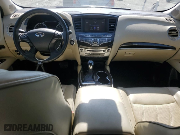 2017 Infiniti QX60 with VIN 5N1DL0MM4HC540527, listed as a Copart auction lot 46591945 with 115,437 mi miles and Clean Title. Bid and sale history available at carsss.com. Image 8.