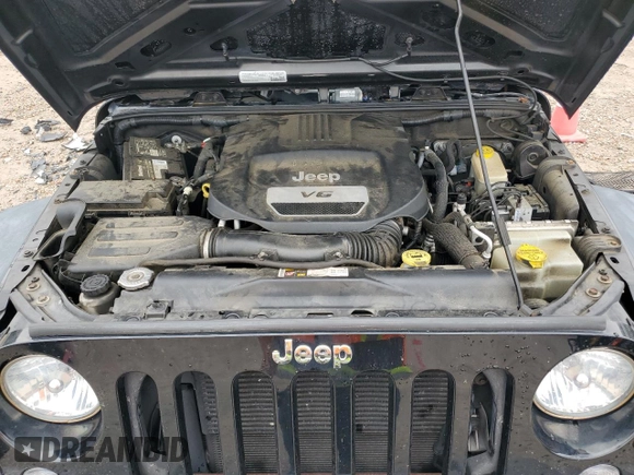 2015 Jeep Wrangler Sport with VIN 1C4AJWAG7FL576076, listed as a Copart auction lot 84072324 with 100,119 mi miles and Salvage Title. Bid and sale history available at carsss.com. Image 13.