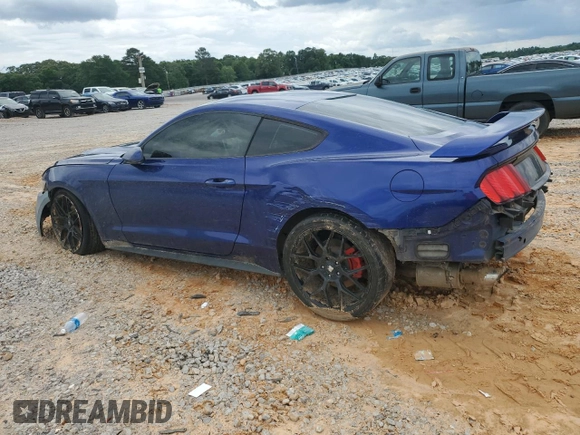 2016 Ford Mustang V6 with VIN 1FA6P8AM5G5321430, listed as a Copart auction lot 56377045 with 133,672 mi miles and Salvage title. Bid and sale history available at DreamBid. Image 2.