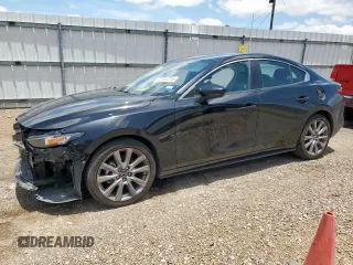 2021 Mazda 3 Select with VIN JM1BPABLXM1323957, listed as a Copart auction lot 62337215 with 75,068 mi miles and Salvage title. Bid and sale history available at DreamBid. Image 1.
