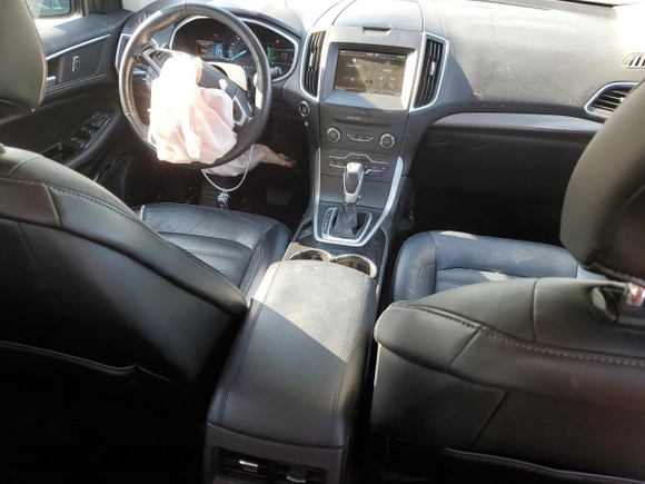 2015 Ford Edge SEL with VIN 2FMTK4J84FBB70254, listed as a Copart auction lot 54487345 with 133,621 mi miles and Salvage Title. Bid and sale history available at carsss.com. Image 8.
