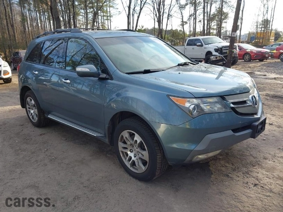 2007 Acura MDX Tech Pkg with VIN 2HNYD28317H512058, listed as a IAAI auction lot 41667373 with 201,533 mi miles. Bid and sale history available at carsss.com. Image 1.