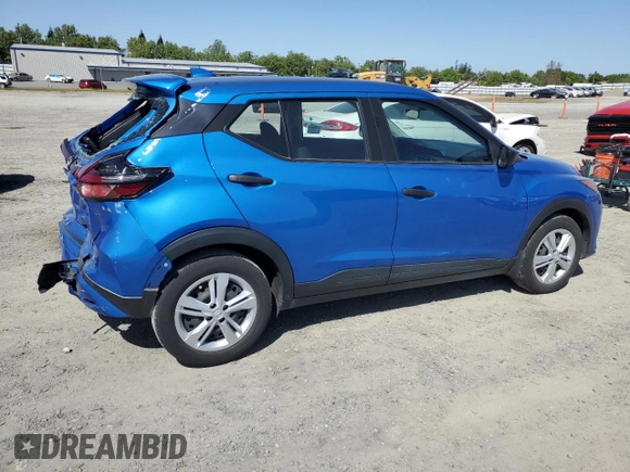 2023 Nissan Kicks S with VIN 3N1CP5BVXPL471071, listed as a Copart auction lot 52956155 with 40,505 mi miles and Salvage Title. Bid and sale history available at DreamBid. Image 3.