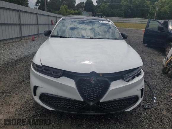 2024 Alfa Romeo Tonale Veloce z VIN ZASPATDW4R3035099, wystawiony jako Copart lot #62618134 z przebiegiem 7339 mil mil oraz Szkody całkowita. Historia ofert i sprzedaży dostępna na DreamBid. Obrazek 5.