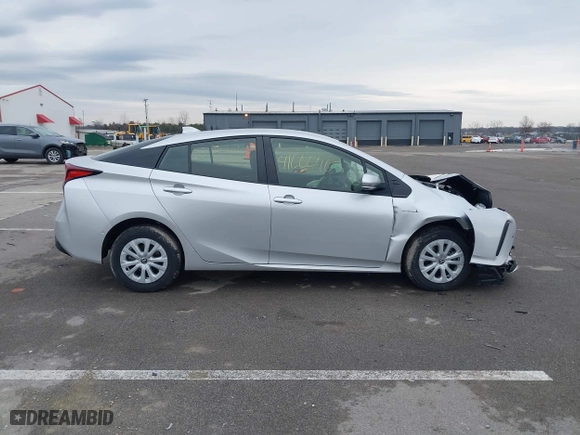 2022 Toyota Prius L Eco with VIN JTDKAMFU5N3189161, listed as a IAAI auction lot 41666463 with 41,398 mi miles. Bid and sale history available at carsss.com. Image 14.