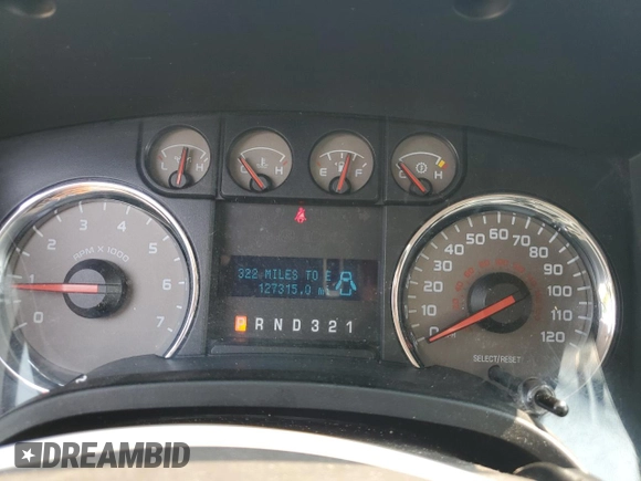 2009 Ford F-150 XL с VIN 1FTRW14889KC61289, выставлен на аукционе Copart как лот 58692615 с пробегом 127 315 миль миль и Списание • Salvage title. История ставок и продаж доступна на DreamBid. Изображение 9.