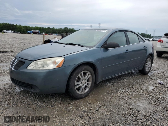 2006 Pontiac G6 6-Cyl z VIN 1G2ZG558064174395, wystawiony jako Copart lot #55348985 z przebiegiem 201 150 mil mil oraz Szkoda całkowita • Salvage title. Historia ofert i sprzedaży dostępna na DreamBid. Obrazek 1.