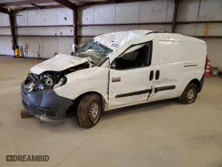 2020 Ram ProMaster City Cargo Van Tradesman with VIN ZFBHRFAB1L6R42090, listed as a Copart auction lot 52946695 with 38,655 mi miles and Clean Title. Bid and sale history available at carsss.com. Image 1.