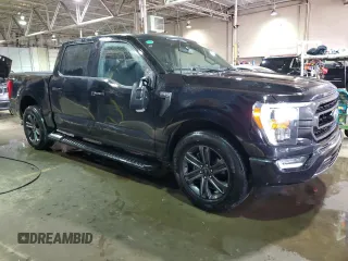 2023 Ford F-150 XL with VIN 1FTEW1C57PFB83938, listed as a Copart auction lot 52502865 with 48,965 mi miles and Non Repairable. Bid and sale history available at carsss.com. Image 4.