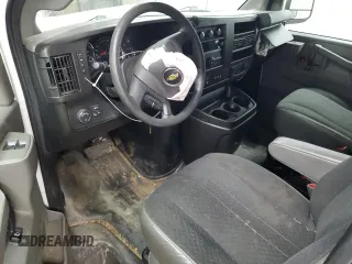 2020 Chevrolet Express Cargo with VIN 1GCWGAFG8L1203183, listed as a Copart auction lot 46116005 with 65,023 mi miles and Salvage title. Bid and sale history available at DreamBid. Image 8.