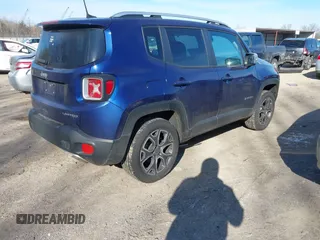 2018 Jeep Renegade Limited z VIN ZACCJBDBXJPG88893, wystawiony jako IAAI lot #41377082 z przebiegiem 120 694 mil mil oraz . Historia ofert i sprzedaży dostępna na DreamBid. Obrazek 4.
