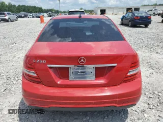 2014 Mercedes-Benz C 250 Sport with VIN WDDGF4HB8ER310433, listed as a Copart auction lot 59600615 with 73,189 mi miles and Salvage title. Bid and sale history available at DreamBid. Image 6.