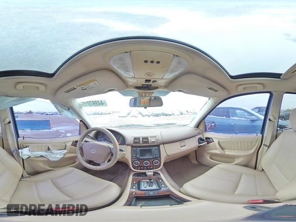 2003 Mercedes-Benz M 320 with VIN 4JGAB54E23A392023, listed as a Copart auction lot 44997015 with 139,835 mi miles and Salvage title. Bid and sale history available at DreamBid. Image 13.