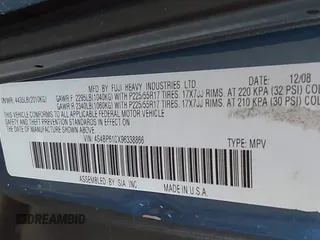 2009 Subaru Outback Special Edition с VIN 4S4BP61CX96338866, выставлен на аукционе IAAI как лот 42415916 с пробегом 243 175 миль миль и . История ставок и продаж доступна на DreamBid. Изображение 9.