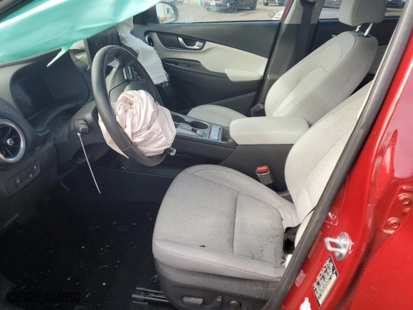 2023 Hyundai Kona Electric SEL with VIN KM8K33AG3PU189335, listed as a Copart auction lot 47173415 with 41,104 mi miles and Non Repairable. Bid and sale history available at carsss.com. Image 7.