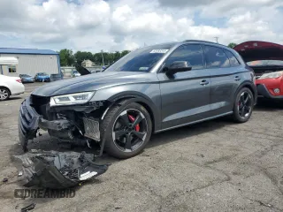 2019 Audi SQ5 Premium Plus with VIN WA1B4AFY4K2027459, listed as a Copart auction lot 62893245 with 73,204 mi miles and Salvage title. Bid and sale history available at DreamBid. Image 1.