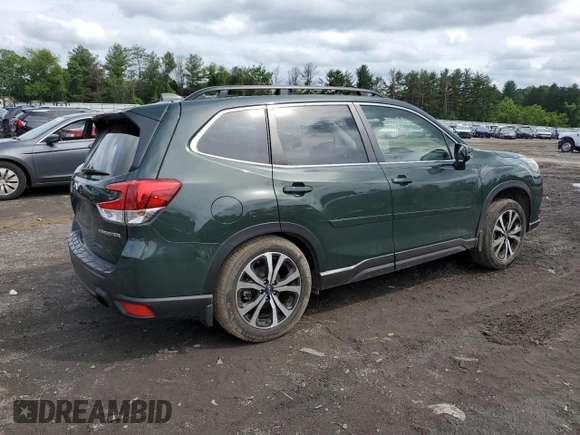 2022 Subaru Forester Limited с VIN JF2SKAPC0NH478700, выставлен на аукционе Copart как лот 58616305 с пробегом 26 392 миль миль и Списание • Salvage title. История ставок и продаж доступна на DreamBid. Изображение 3.