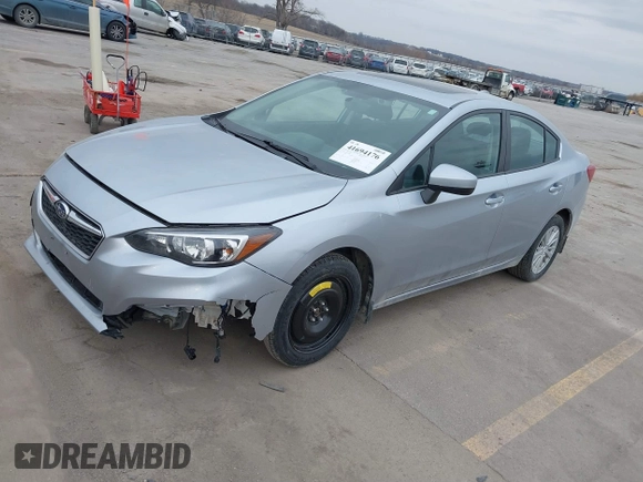 2018 Subaru Impreza Premium z VIN 4S3GKAD67J3604898, wystawiony jako IAAI lot #41694176 z przebiegiem 97 287 mil mil oraz . Historia ofert i sprzedaży dostępna na DreamBid. Obrazek 2.
