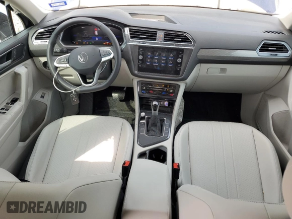 2024 Volkswagen Tiguan SE with VIN 3VVNB7AX0RM156717, listed as a Copart auction lot 54706775 with 419 mi miles and Salvage title. Bid and sale history available at DreamBid. Image 8.