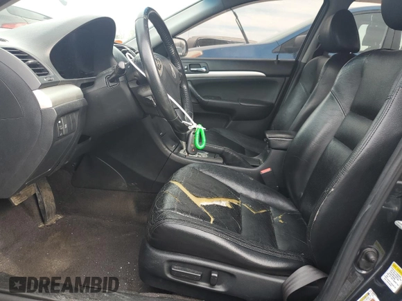 2008 Acura TSX Nav with VIN JH4CL96998C001476, listed as a Copart auction lot 46227835 with 194,014 mi miles and Salvage Title. Bid and sale history available at carsss.com. Image 7.