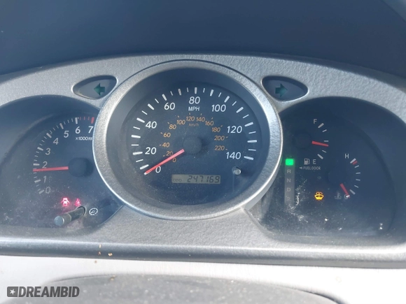 2002 Toyota Highlander with VIN JTEGF21A220061753, listed as a IAAI auction lot 41516614 with 247,169 mi miles. Bid and sale history available at carsss.com. Image 7.