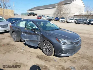 2019 Subaru Legacy Premium with VIN 4S3BNAF68K3009039, listed as a IAAI auction lot 41895951 with 65,142 mi miles. Bid and sale history available at carsss.com. Image 1.