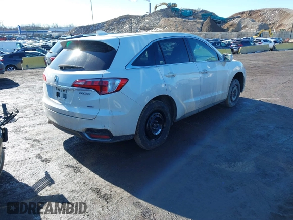 2016 Acura RDX Tech Pkg with VIN 5J8TB4H57GL006824, listed as a IAAI auction lot 41575825 with 234,938 mi miles. Bid and sale history available at carsss.com. Image 4.