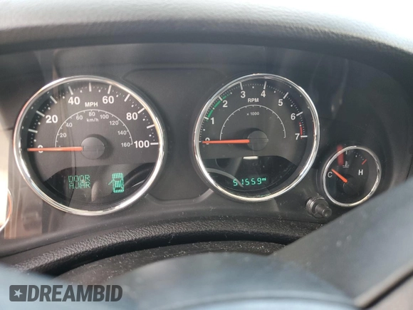 2018 Jeep Wrangler Unlimited Sport with VIN 1C4BJWDG3JL807080, listed as a Copart auction lot 74887824 with 51,559 mi miles and Non Repairable. Bid and sale history available at DreamBid. Image 9.