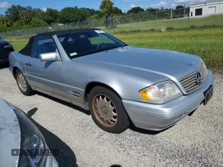 1997 Mercedes-Benz SL-Class with VIN WDBFA67F4VF155013, listed as a Copart auction lot 74395264 with 0 mi miles and Non Repairable. Bid and sale history available at carsss.com. Image 4.