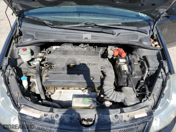 2008 Suzuki SX4 with VIN JS2YB413985100650, listed as a Copart auction lot 48760345 with NaN miles and Salvage Title. Bid and sale history available at carsss.com. Image 11.
