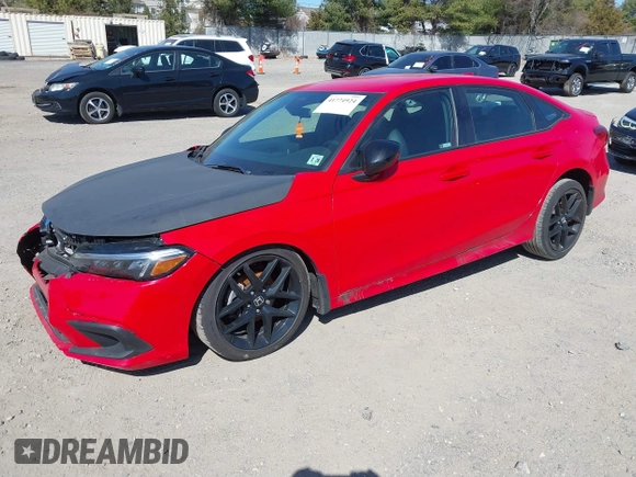 2023 Honda Civic Sport with VIN 2HGFE2F53PH528665, listed as a IAAI auction lot 41774924 with 64,461 mi miles and . Bid and sale history available at DreamBid. Image 2.