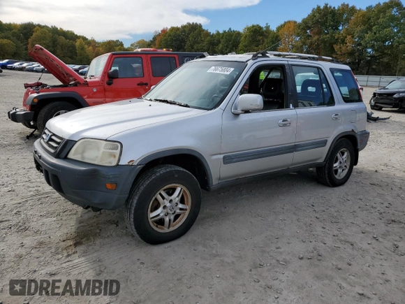 2000 Honda CR-V EX with VIN JHLRD1865YC026648, listed as a Copart auction lot 76675804 with 187,934 mi miles and Clean Title. Bid and sale history available at carsss.com. Image 1.