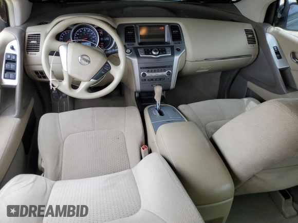 2012 Nissan Murano S z VIN JN8AZ1MU7CW117822, wystawiony jako Copart lot #54722895 z przebiegiem 111 605 mil mil oraz Czysty tytuł • Clean title. Historia ofert i sprzedaży dostępna na DreamBid. Obrazek 8.