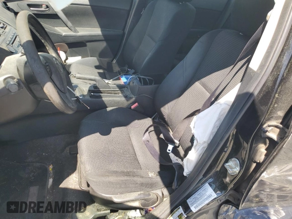 2013 Mazda 3 i SV with VIN JM1BL1TF1D1729453, listed as a Copart auction lot 50453525 with 175,441 mi miles and Salvage title. Bid and sale history available at DreamBid. Image 7.