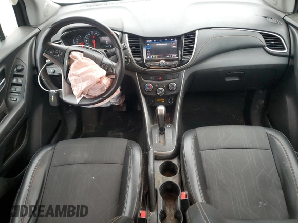 2021 Chevrolet Trax LT with VIN KL7CJLSM1MB370568, listed as a Copart auction lot 44512905 with 59,991 mi miles and Salvage Title. Bid and sale history available at carsss.com. Image 8.