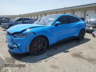 2021 Ford Mustang Mach-E Premium with VIN 3FMTK3SU8MMA08127, listed as a Copart auction lot 59327965 with 58,818 mi miles and Salvage title. Bid and sale history available at DreamBid. Image 1.