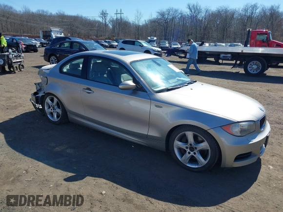 2009 BMW 1 Series 135i with VIN WBAUC73539VK80177, listed as a IAAI auction lot 41752615 with 78,993 mi miles and . Bid and sale history available at carsss.com. Image 1.